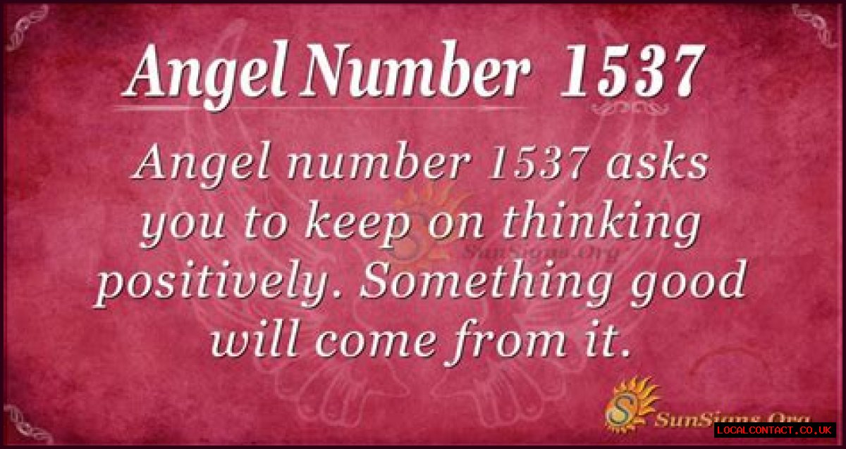 
ANGEL NUMBER 1537
