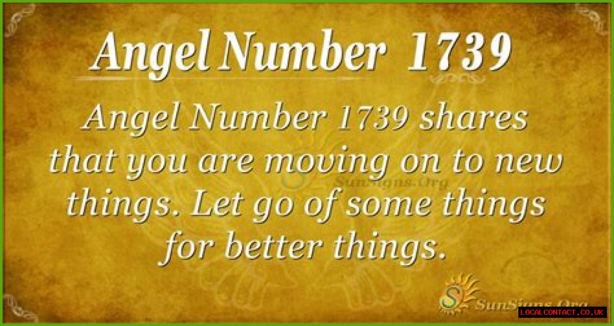 
ANGEL NUMBER 1739
