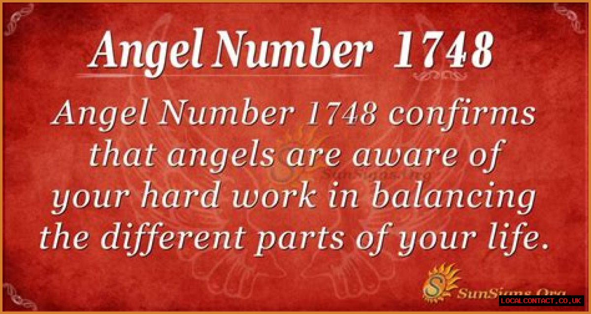 
ANGEL NUMBER 1748
