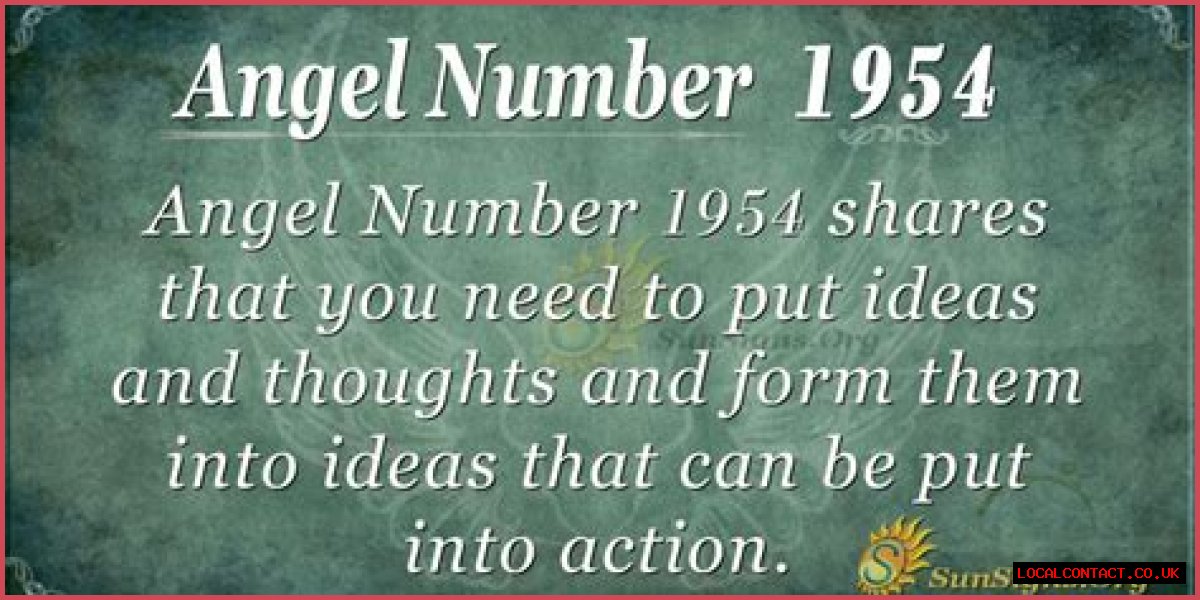 
ANGEL NUMBER 1954
