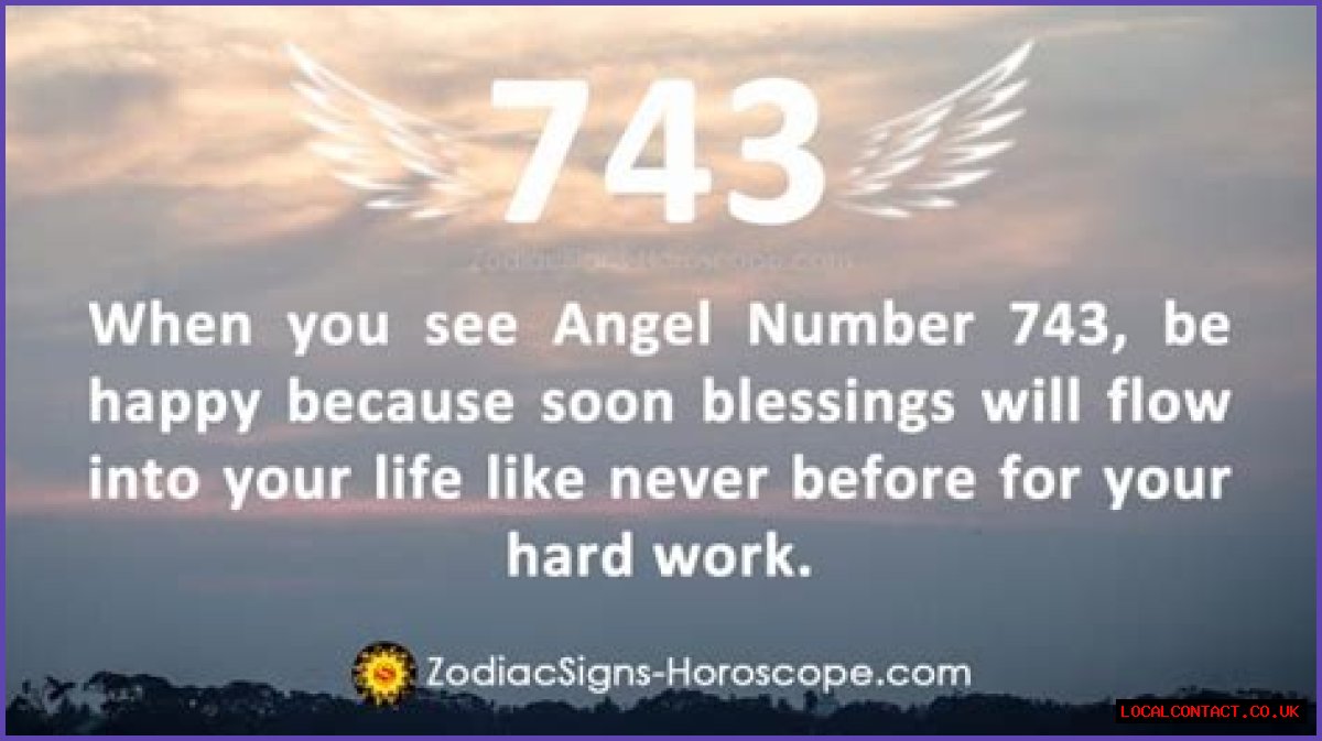 
ANGEL NUMBER 743
