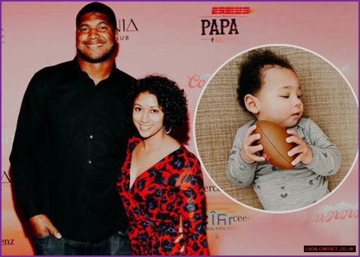 Calais Campbell and Wife Rocio’s Son Seem to to Follow in His Father’s Footsteps.