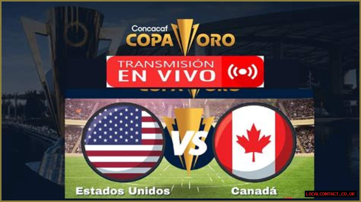CONCACAF Copa Oro: Estados Unidos vs Canadá EN VIVO hoy. Juego de Esarados Unidos