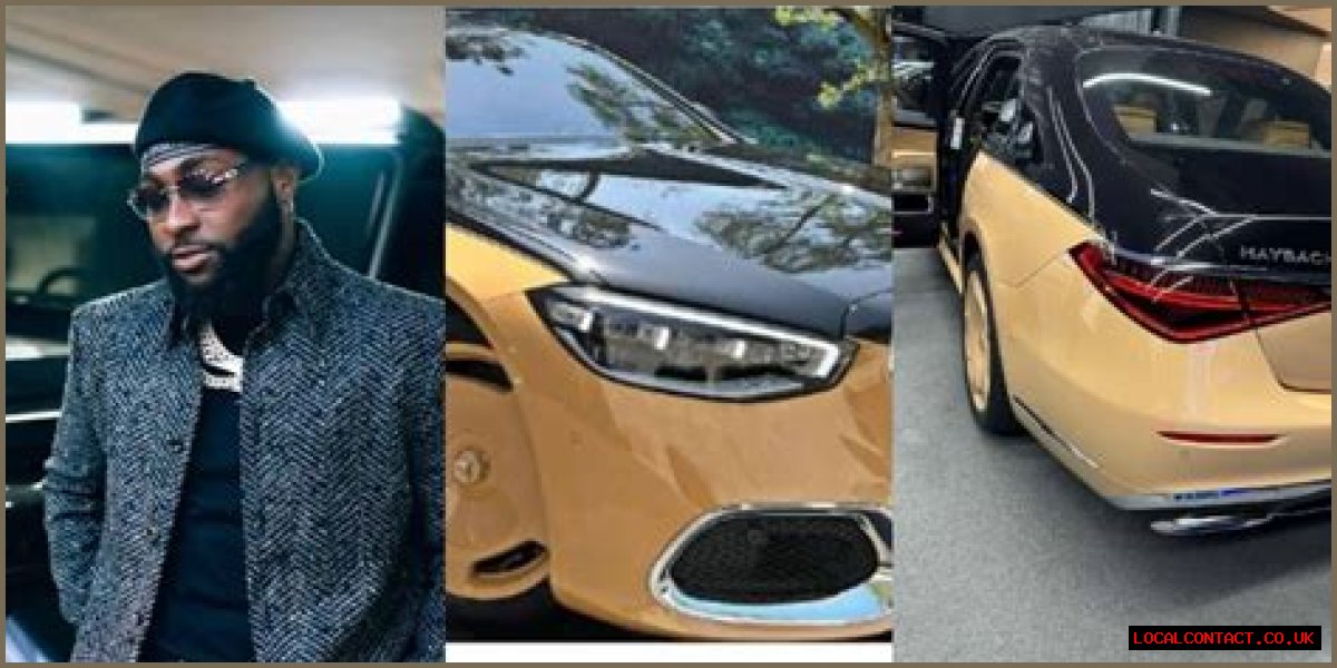 Days After Wizkid Shows Off His Car Collections, Davido acquires new 2023 maybach Virgil Abloh [video]