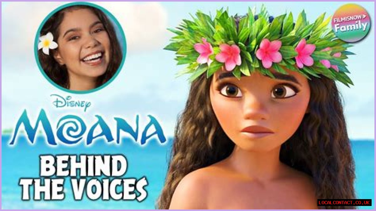 Discover The Voice Behind The Beloved Moana Character