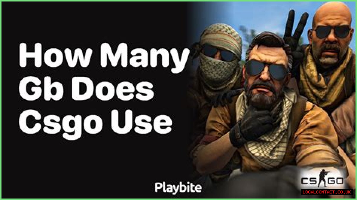 How many gigs is csgo
