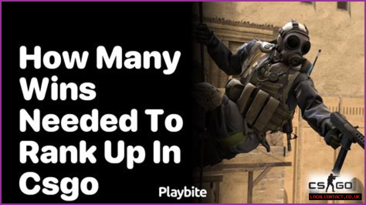 How many wins do you need to rank up in csgo