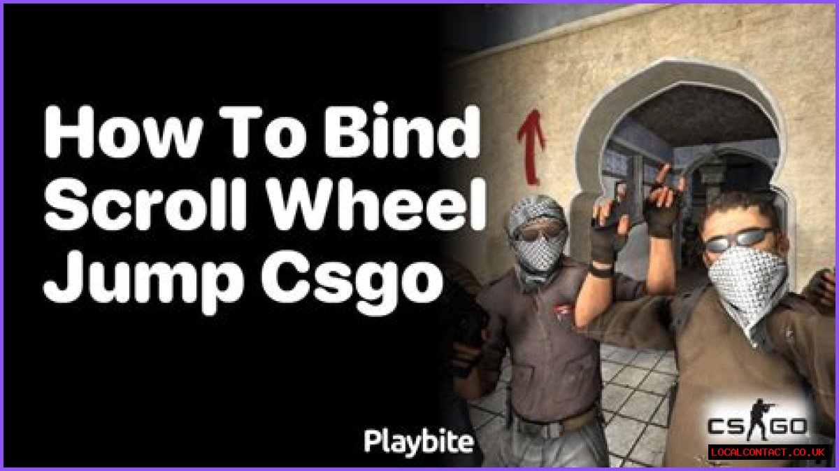 How to bind scroll wheel to jump csgo