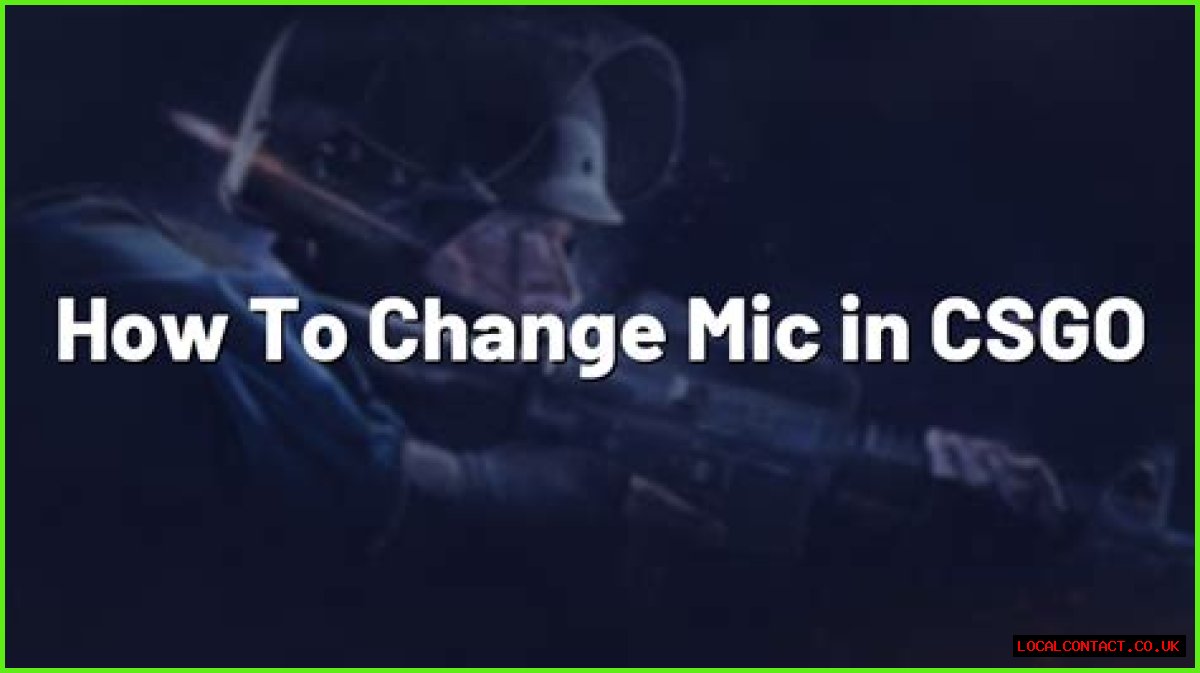 How to change mic in csgo