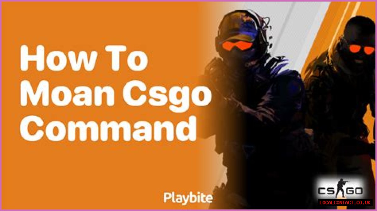 How to moan in csgo command