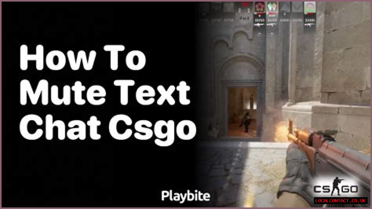How to mute in csgo