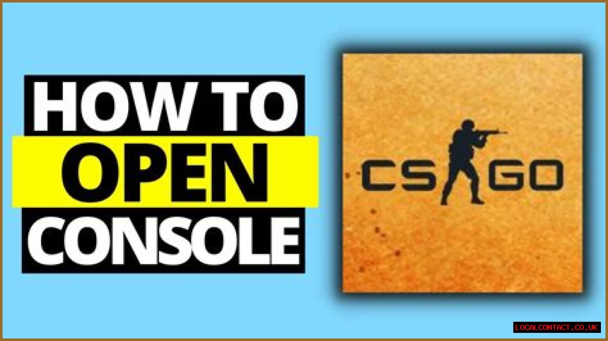 How to open console csgo