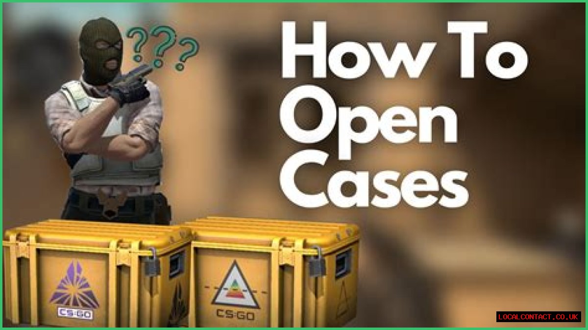 How to open csgo cases