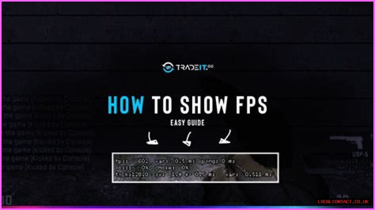 How to show fps in csgo