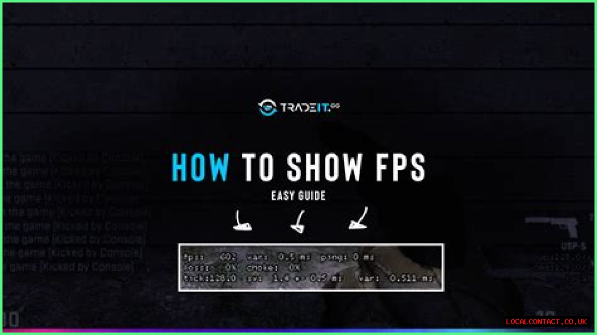 How to show fps on csgo