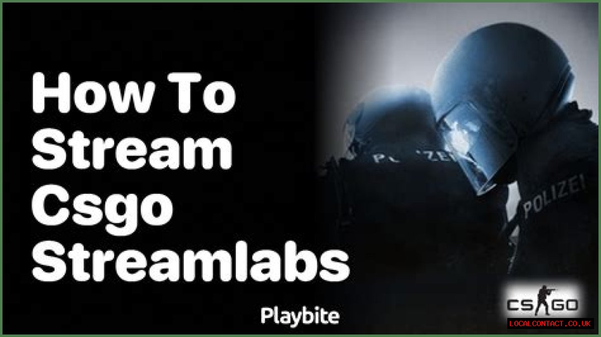 How to stream csgo on streamlabs