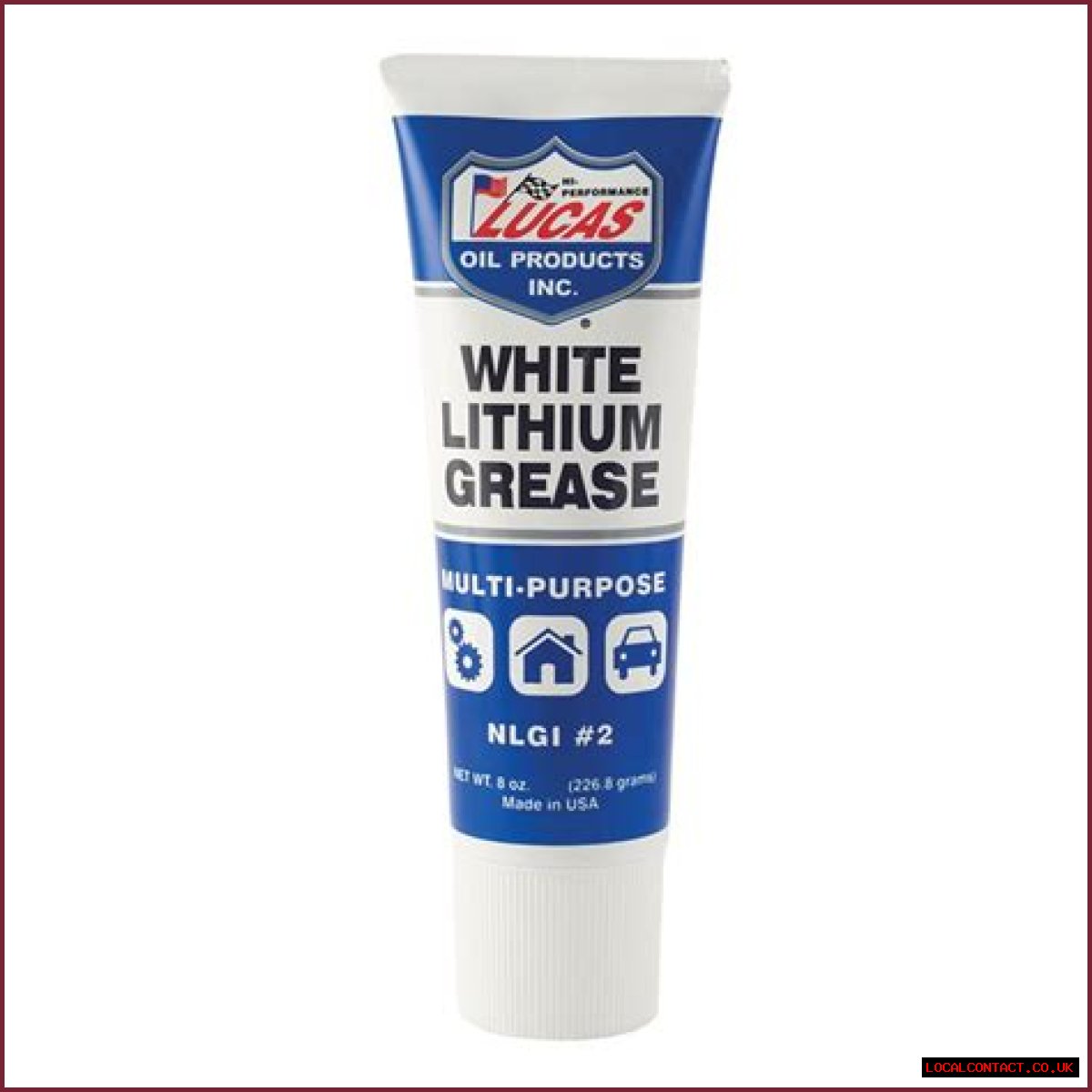 Is Lucas White Lithium Grease safe on plastic?