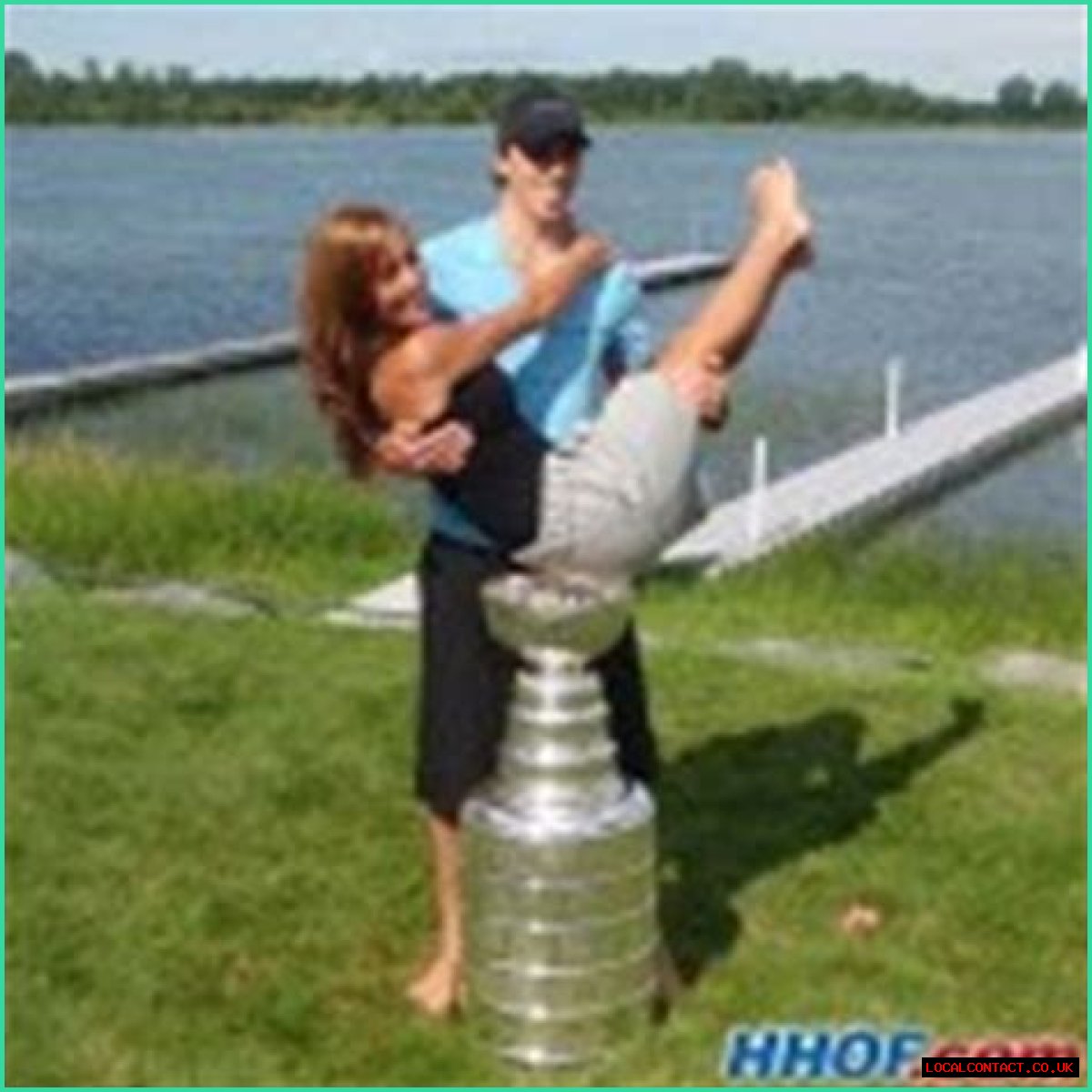  Marc-Andre Fleury’s wife Veronique Fleury 