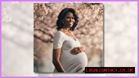 Michelle Obama Pregnancy Picture: A Glimpse Into A Journey Of Grace And Strength