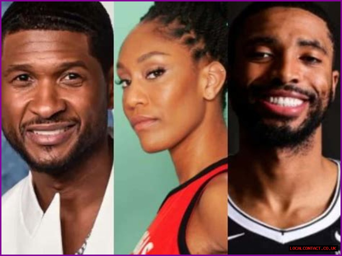 “Mikal Bridges is gonna beat his a*s” – Usher ‘cozies up’ to WNBA superstar A’ja Wilson at concert, NBA fans go BERSERK, claim Nets star to assault popstar
