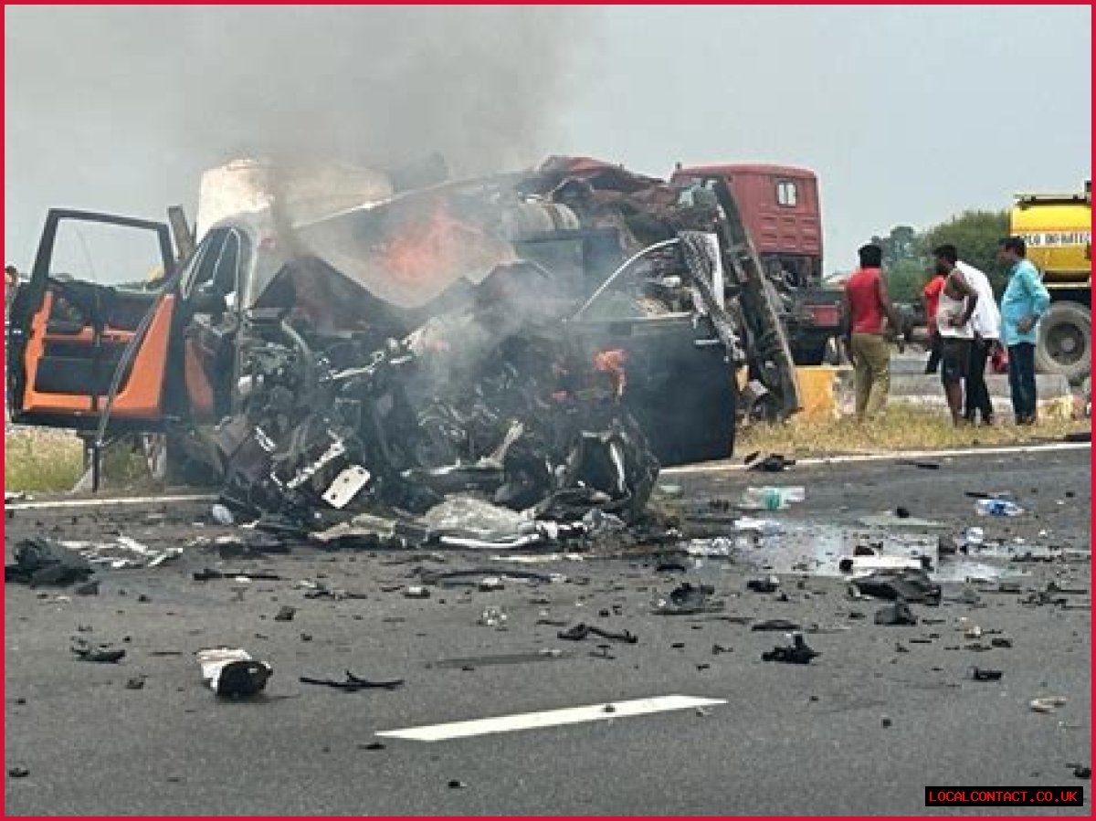 Rolls-Royce Accident on Delhi-Mumbai Expressway: Incident 200 km/h