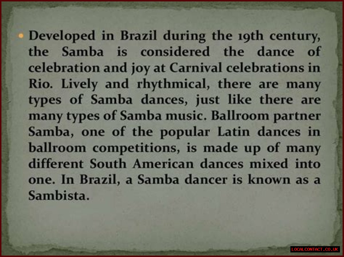 Samba Pa Ti Meaning: Exploring The Essence Of Music And Dance