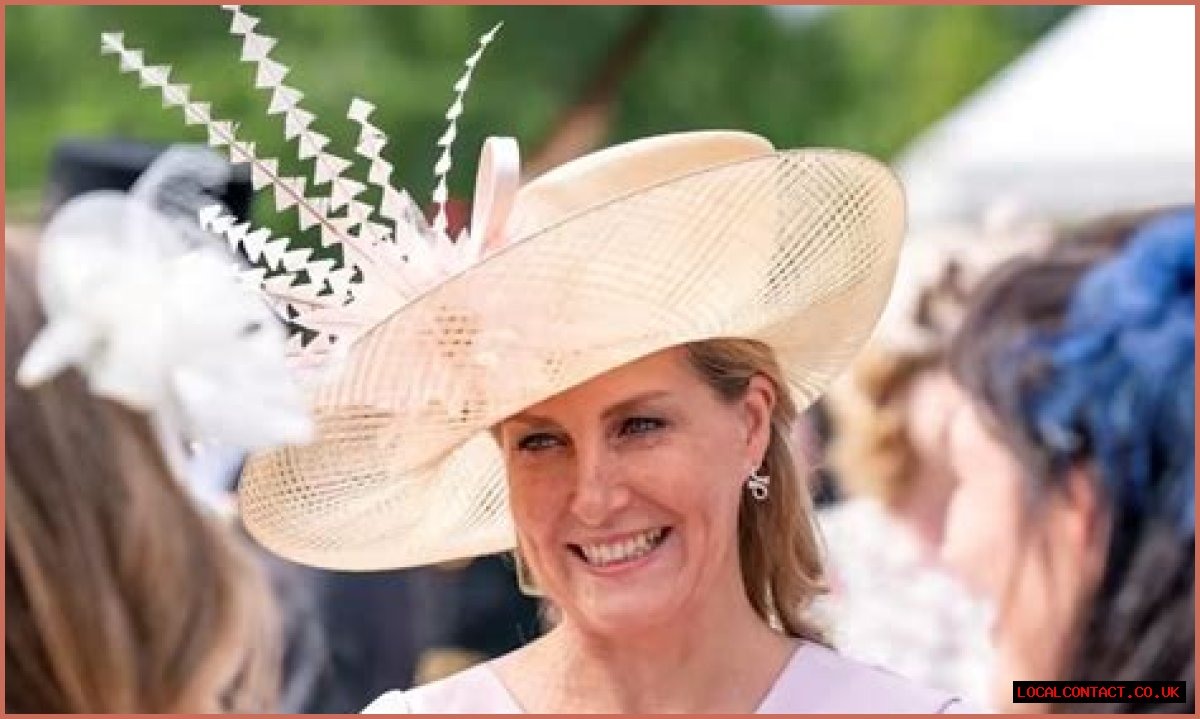 Sophie Wessex wows in pink as she joins Prince Edward and Princess Anne at garden party in Scotland