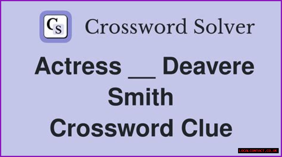 USA Today Empire actress Smith Crossword Clue
