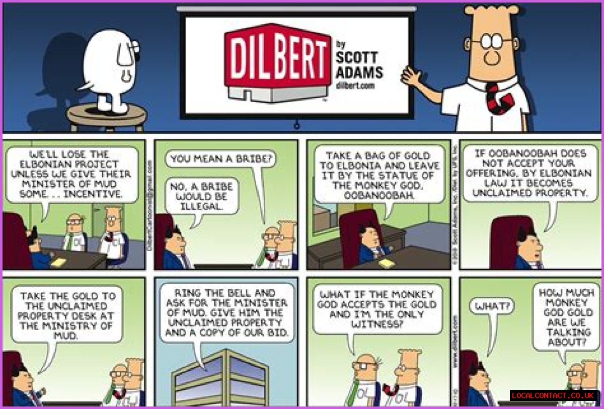 What is Dilbert cartoon?