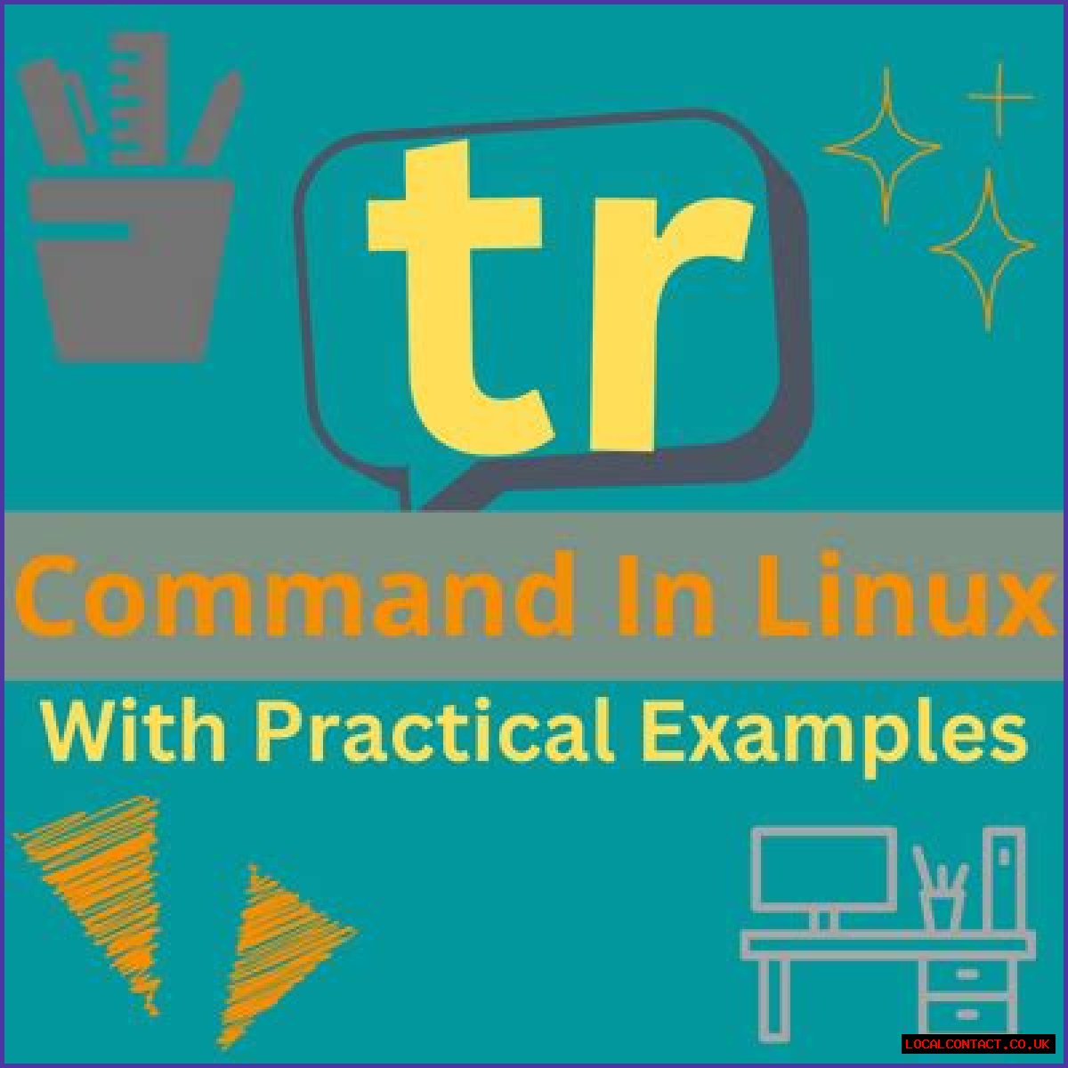 Which of the tr command translate the lower case to upper case?